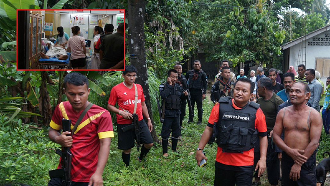 โจรใต้ดักซุ่มยิง คนหาของป่าเจ็บ 4 คน ที่สุไหงปาดี