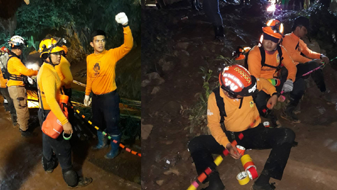 ส่องคนเบื้องหลังภารกิจถ้ำหลวง ทีมอัดออกซิเจน หนึ่งในฟันเฟืองสำคัญ [คลิป]