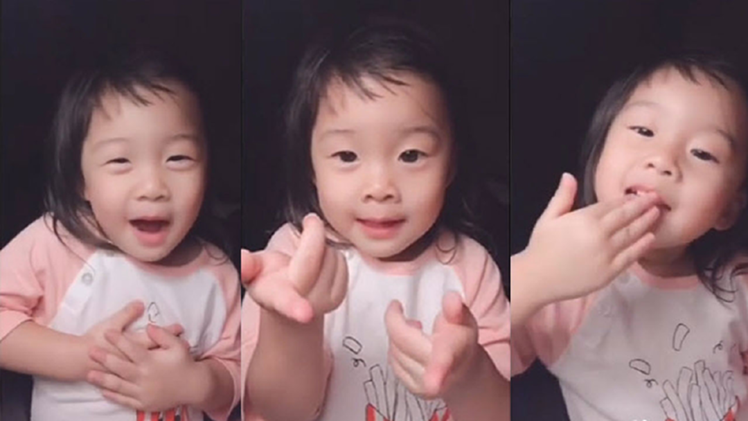 ผู้ใหญ่ตะลึง! เป่าเปา วัย 2 ขวบ โชว์รีวิวแต่งหน้าเวอร์ชั่นภาษาอังกฤษ ชัดเป๊ะ![คลิป]