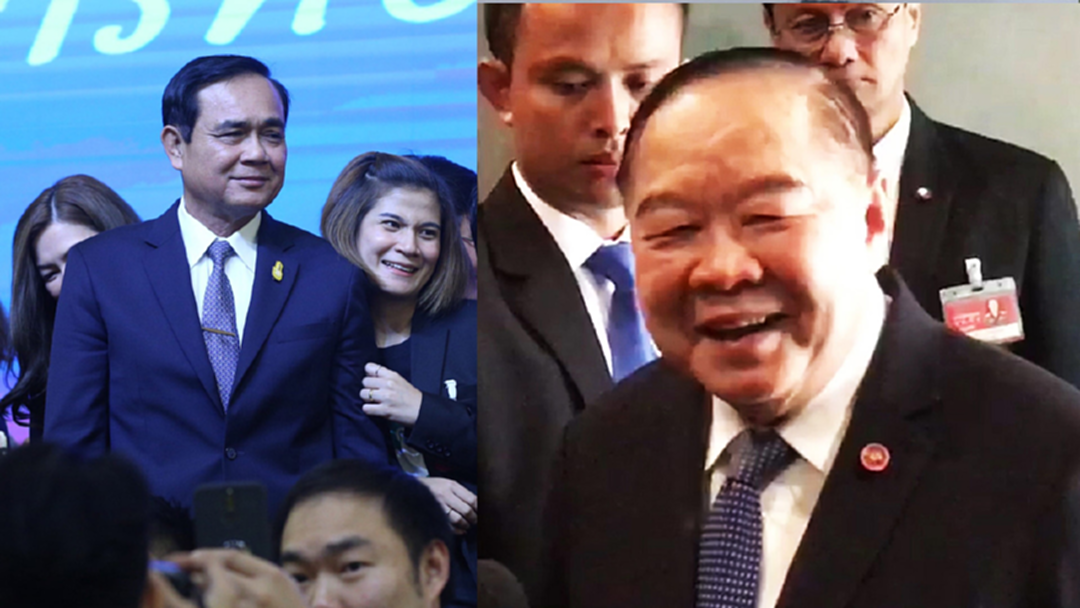 อาจไม่ใช่คนเดียวกัน "บิ๊กตู่" - "บิ๊กป้อม" ยิ้มรับกระแสนายกฯใหม่จะหน้าคล้ายเดิม อาจไม่ใช่คนเดียวกัน "บิ๊กตู่" - "บิ๊กป้อม" ยิ้มรับกระแสนายกฯใหม่จะหน้าคล้ายเดิม
