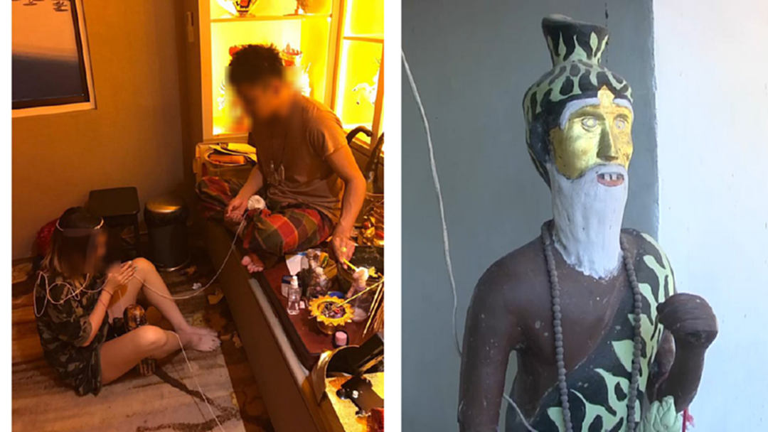 กระฉ่อน ! คลิปอาจารย์คนดังกาฬสินธุ์ ทำเสน่ห์ร้องครางถึงสิงคโปร์ [คลิป]