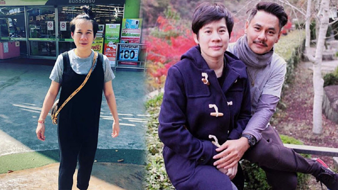 ยอมใส่ครั้งแรก! "เวฟ สาริน" เผยภาพ "บุ้ง สะธี" ในชุดคลุมท้อง สไตล์สาวเท่!