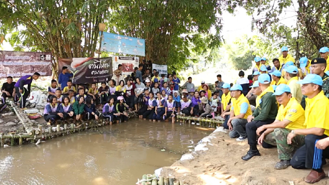 เปิด "ฝายมีชีวิต" โครงการต้นไม้งาม คนงดงาม