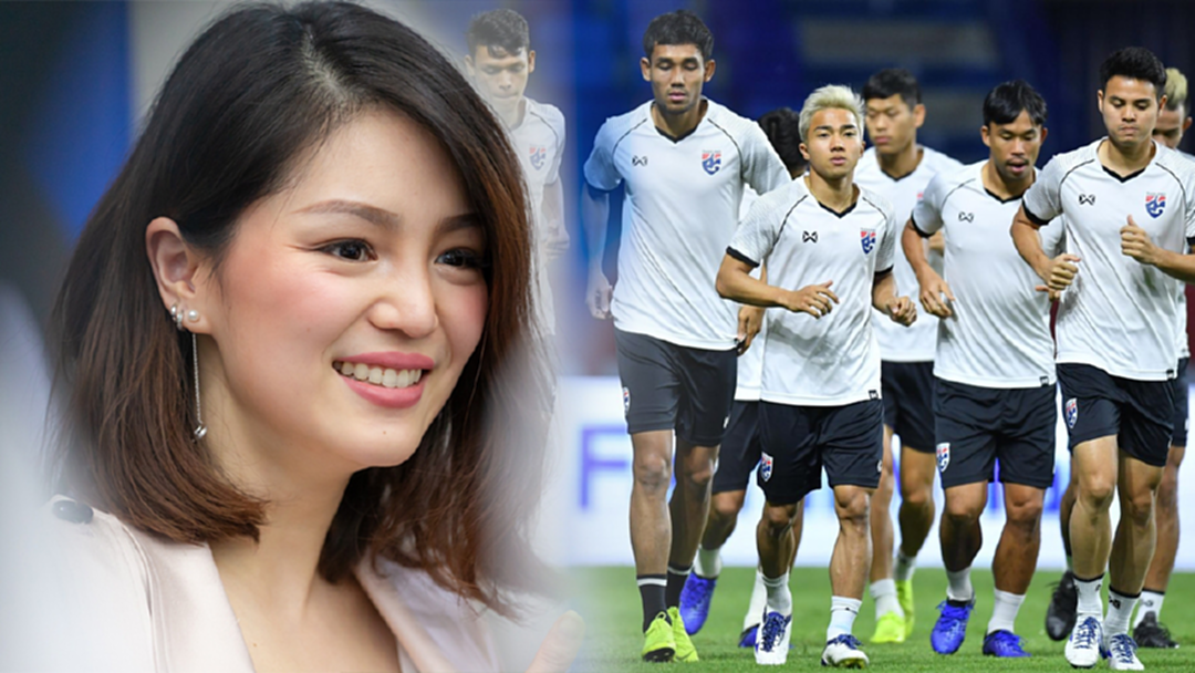 กำลังใจมาเต็ม! "มาดามเดียร์" ส่งใจเชียร์ "ช้างศึก" ลุย "เอเชียนคัพ" เย็นนี้ [คลิป]