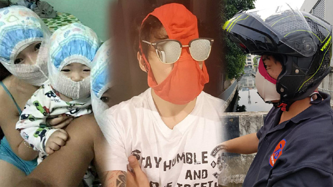 โซเชียลไอเดียบรรเจิด! แห่แชร์วิธีป้องกันฝุ่นพิษแหวกแนว ยกทรง-กกน.มาครบ โซเชียลไอเดียบรรเจิด! แห่แชร์วิธีป้องกันฝุ่นพิษแหวกแนว ยกทรง-กกน.มาครบ