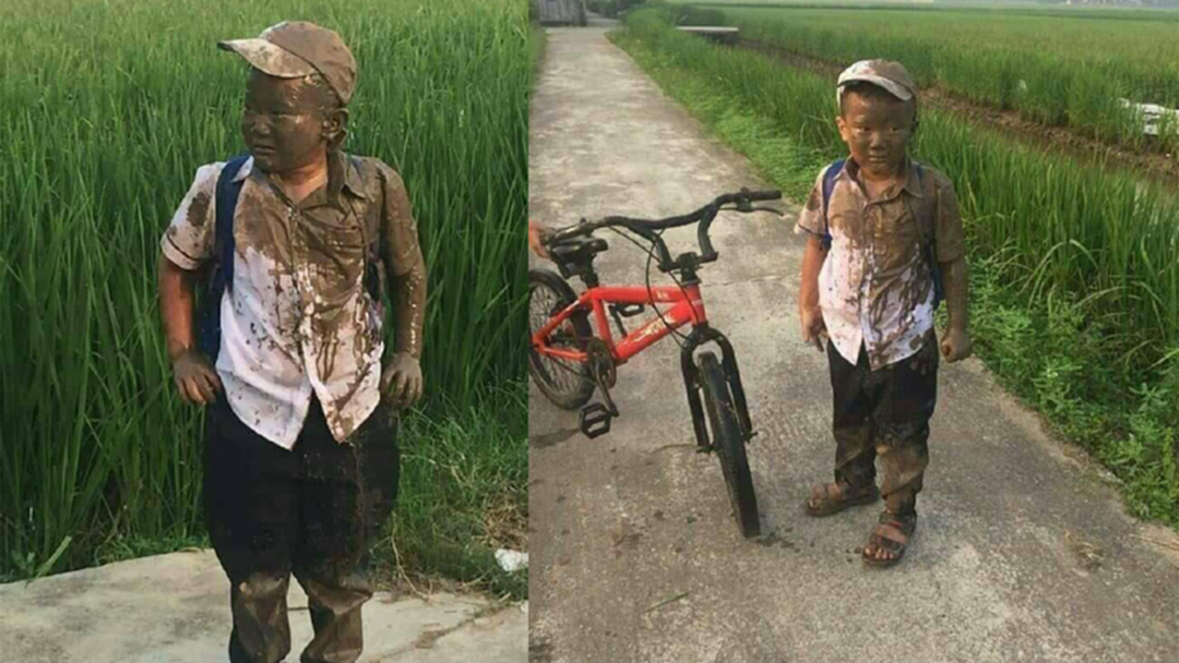 น่าเอ็นดู! หนูน้อยจักรยานเสียหลักตกคันนา ลั่นไม่ประสงค์ไปรพ.และร.ร. น่าเอ็นดู! หนูน้อยจักรยานเสียหลักตกคันนา ลั่นไม่ประสงค์ไปรพ.และร.ร.