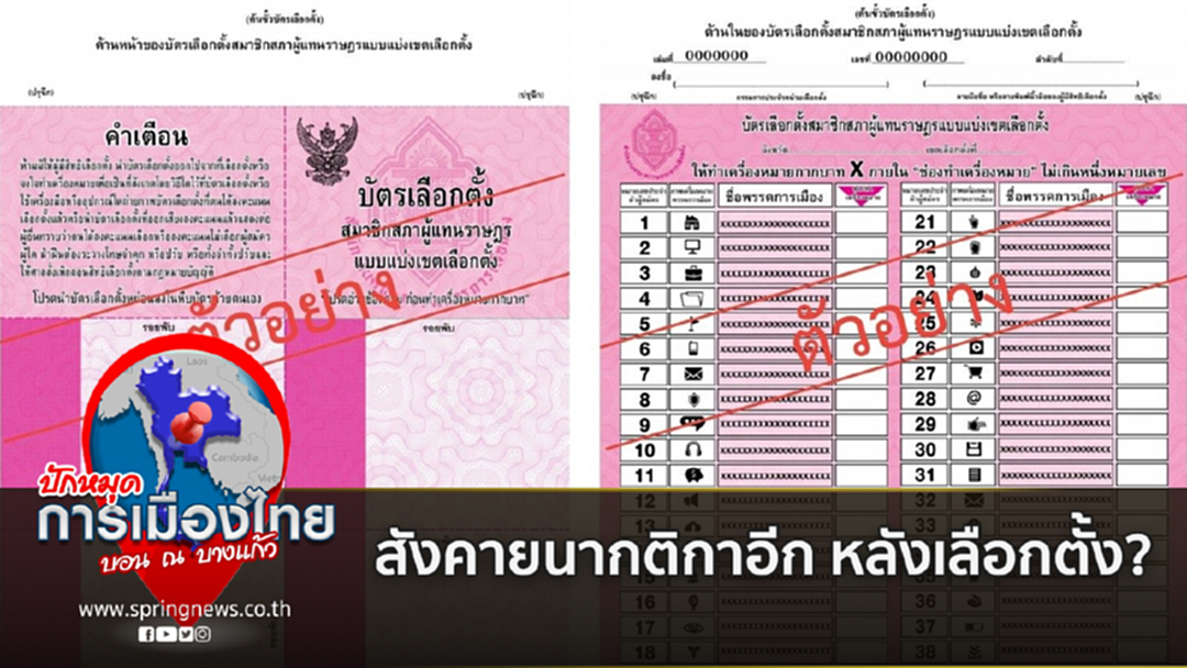 เลือกตั้งปี62 การถดถอยของ ปชต.ไทย!? โดย บอน ณ บางแก้ว เลือกตั้งปี62 การถดถอยของ ปชต.ไทย!? โดย บอน ณ บางแก้ว