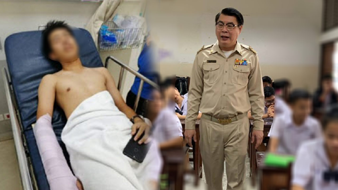 หาคนเยียวยา...ผอ.โรงเรียนมัธยมวัดสิงห์ เผย นร.ถูกโจ๋รุมกลางสนามสอบยังไม่มีใครมาช่วยดูแล หาคนเยียวยา...ผอ.โรงเรียนมัธยมวัดสิงห์ เผย นร.ถูกโจ๋รุมกลางสนามสอบยังไม่มีใครมาช่วยดูแล