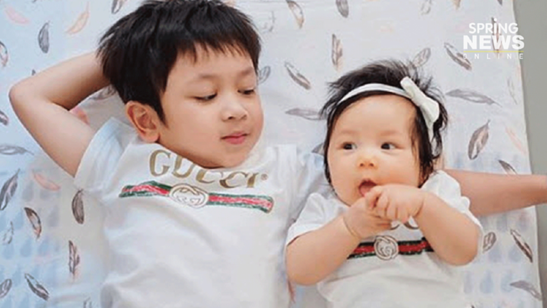 อบอุ่นหัวใจ "เป้ย" สุดปลื้ม "น้องโปรด" ดูแล "น้องปาลิน" เป็นอย่างดี[คลิป]