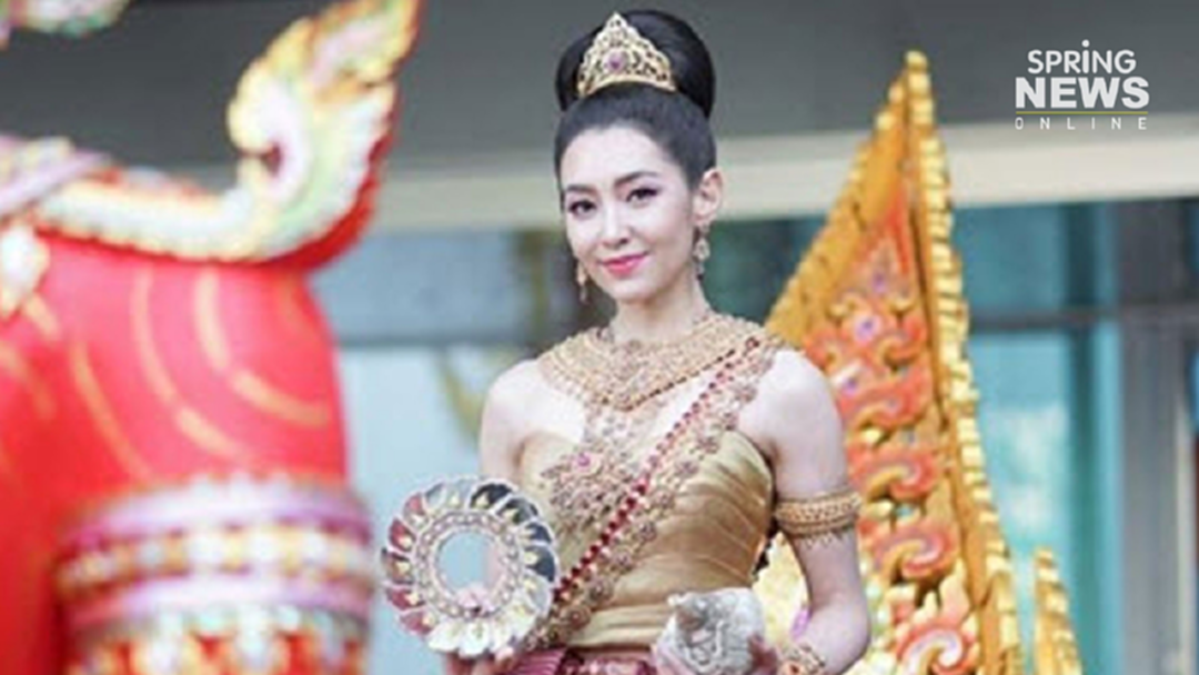 "เบลล่า" แปลงโฉมมาในลุคนางสงกรานต์ "ทุงษะเทวี" สวยสะกดทุกสายตา