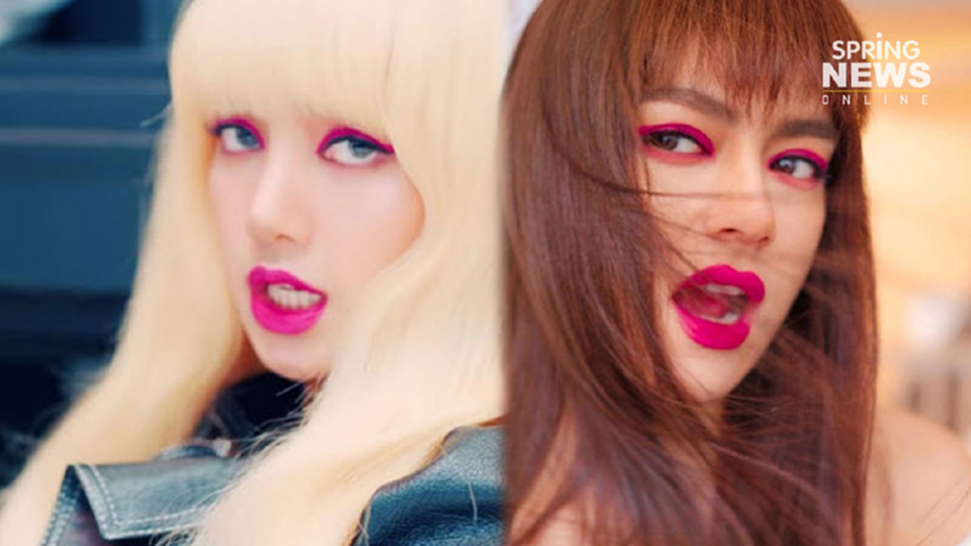 "คิมเบอร์ลี่" ลงสีปากชมพูแปร๊ด! แปลงโฉมเป็น "ลิซ่า BLACKPINK" ใน Kill This Love "คิมเบอร์ลี่" ลงสีปากชมพูแปร๊ด! แปลงโฉมเป็น "ลิซ่า BLACKPINK" ใน Kill This Love