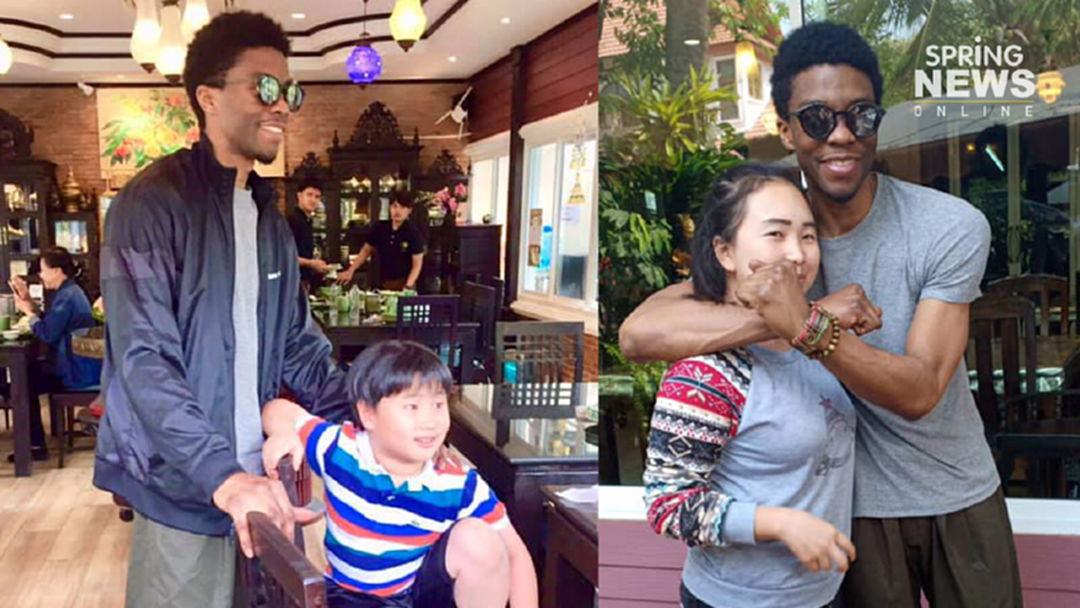 แฟนคลับปลื้ม! Black Panther ตัวจริงเยือนเชียงใหม่ ถ่ายรูปเป็นกันเอง แฟนคลับปลื้ม! Black Panther ตัวจริงเยือนเชียงใหม่ ถ่ายรูปเป็นกันเอง