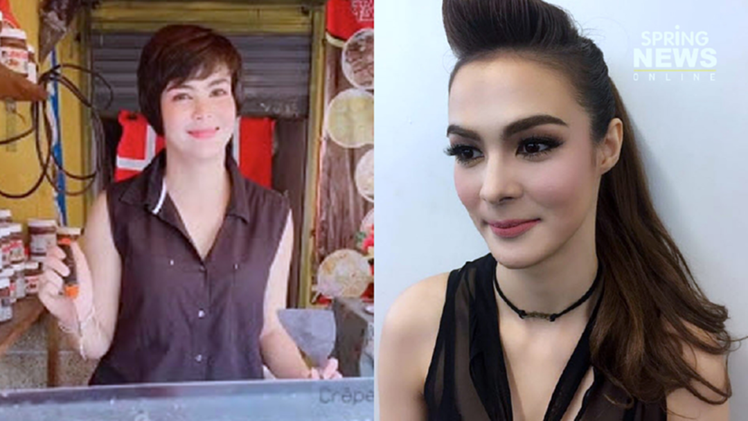 ฟ้าหลังฝน "เอมี่ อาเมเรีย" ผันตัวเป็นแม่ค้าไอศกรีมผัด ใช้ชีวิตแบบเรียบง่าย![คลิป]