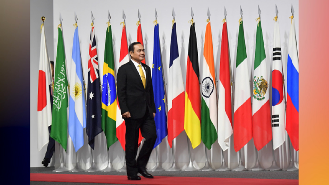 นายกฯกล่าวสุนทรพจน์เวที G20 แนะร่วมสร้างเศรษฐกิจยั่งยืน นายกฯกล่าวสุนทรพจน์เวที G20 แนะร่วมสร้างเศรษฐกิจยั่งยืน
