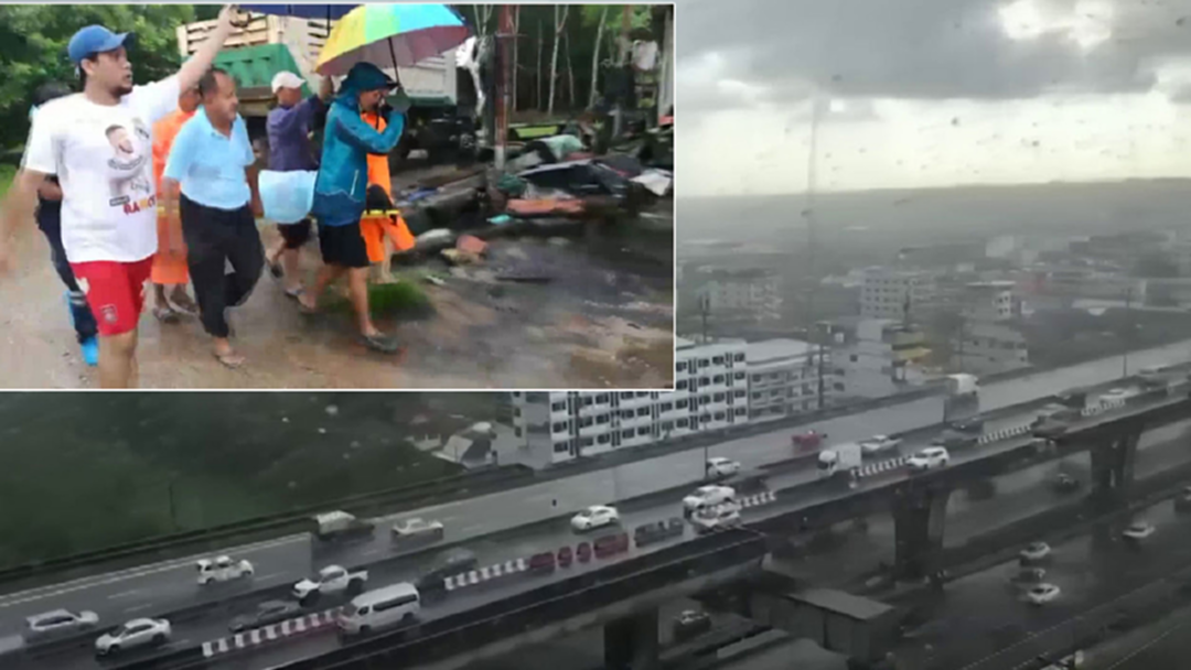 เตือน! ตะวันออก-ใต้ เสี่ยงเจอฝนตกหนัก พังงา ย้ายผู้ป่วยหนีน้ำ กทม. รับเละ ร้อยละ70