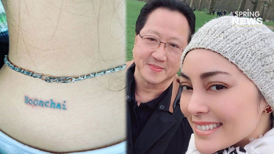 "ตั๊ก บงกช" สักชื่อ "เจ้าสัวบุญชัย" ไว้ที่ต้นคอ ลั่น! ไม่ได้รักสามีมากหรอก? "ตั๊ก บงกช" สักชื่อ "เจ้าสัวบุญชัย" ไว้ที่ต้นคอ ลั่น! ไม่ได้รักสามีมากหรอก?