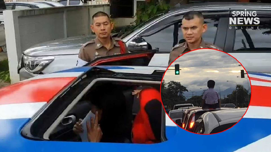 แม่พบตำรวจ จ่ายค่าปรับ "เด็กโผล่ซันรูฟ" เผยตาเป็นคนไปรับจากโรงเรียน แม่พบตำรวจ จ่ายค่าปรับ "เด็กโผล่ซันรูฟ" เผยตาเป็นคนไปรับจากโรงเรียน