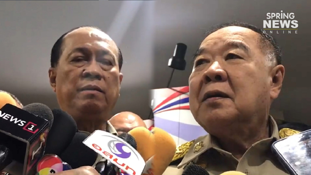 2 ป. ประสานเสียง รถ “บิ๊กตู่ “ ลงพื้นที่เป็นรถคนดี ไม่มีเอี่ยวยาเสพติด 2 ป. ประสานเสียง รถ “บิ๊กตู่ “ ลงพื้นที่เป็นรถคนดี ไม่มีเอี่ยวยาเสพติด
