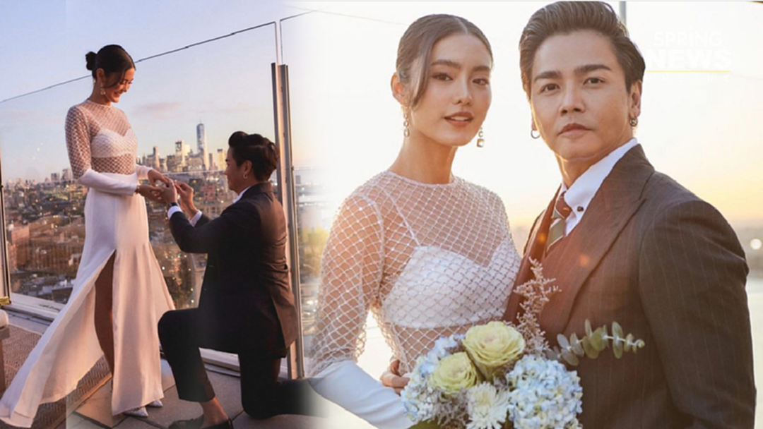 สุดโรแมนติก "พีเค-โยเกิร์ต" ควงคู่จดทะเบียนสมรสที่นิวยอร์ก (ชมคลิป) สุดโรแมนติก "พีเค-โยเกิร์ต" ควงคู่จดทะเบียนสมรสที่นิวยอร์ก (ชมคลิป)
