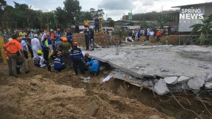 ออกหมายจับแล้ว! เจ้าของบริษัทก่อสร้างอาคารถล่มทับคนงานเสียชีวิต 7 คน