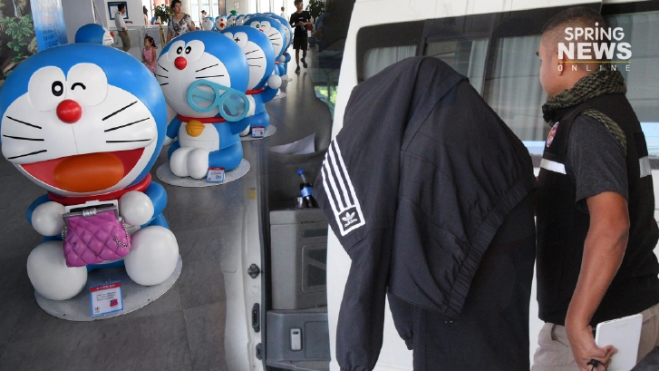 “นัน กิ่งเพชร” ล่อซื้อสินค้าลิขสิทธิ์การ์ตูน คอตกนอนห้องขังคืนแรก