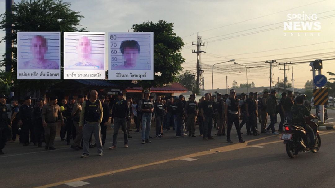 ระดมตร. 300 นาย ปิดพื้นที่รอยต่อสระแก้ว ไล่ล่านักโทษแหกคุกศาลพัทยา