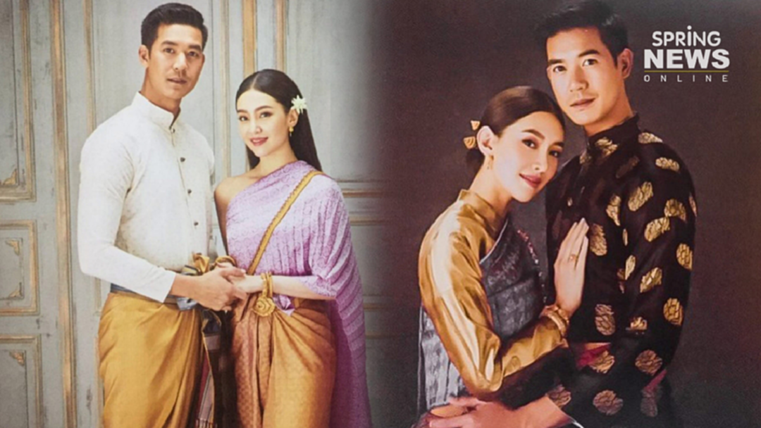 "เวียร์-เบลล่า" ควงคู่แต่งชุดไทย ถ่ายแบบปฎิทินปี 2563