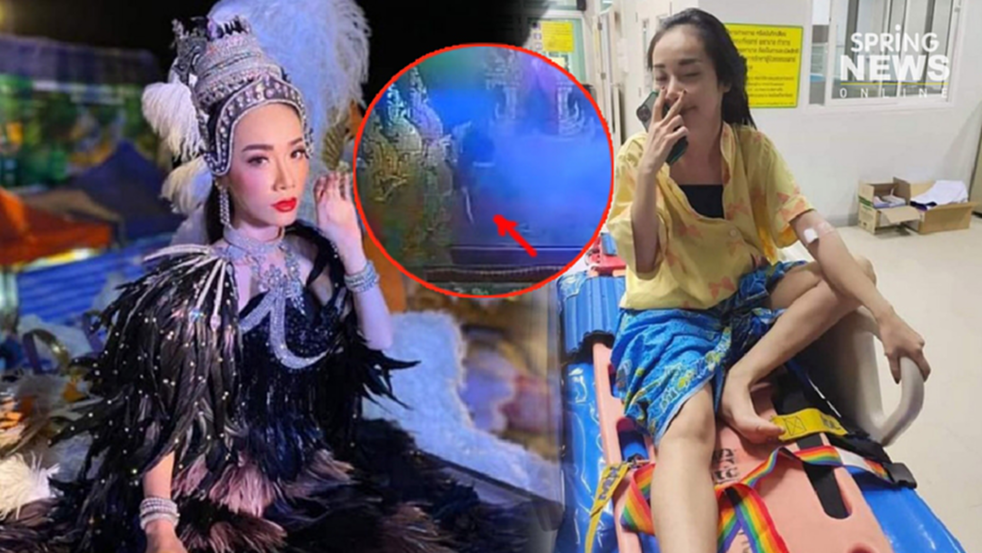 'น้องกล้วย' เปิดใจเหมือนคนป่วยอัมพาต  หลังแสดงพลาดสลิงขาดกระแทกเวที