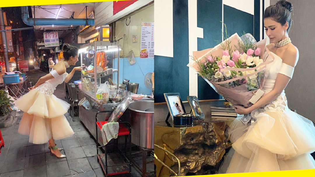 "ศรีริต้า" จัดเต็ม กับแฟชั่นหรู แวะซื้อข้าวข้างทาง หลังดินเนอร์กับสามี "ศรีริต้า" จัดเต็ม กับแฟชั่นหรู แวะซื้อข้าวข้างทาง หลังดินเนอร์กับสามี
