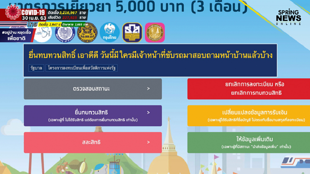 www.เราไม่ทิ้งกัน.com "ยื่นทบทวนสิทธิ" ไม่มีเจ้าหน้าที่มาตรวจสอบได้เงินไหม? www.เราไม่ทิ้งกัน.com "ยื่นทบทวนสิทธิ" ไม่มีเจ้าหน้าที่มาตรวจสอบได้เงินไหม?