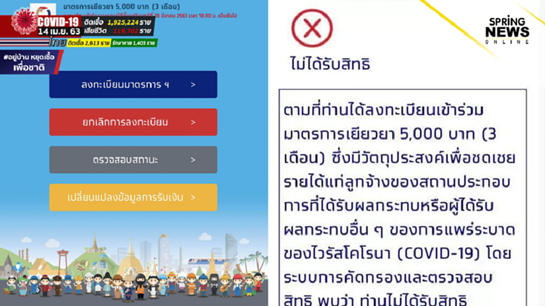 อุทธรณ์เราไม่ทิ้งกัน 5,000 คลังเปิดอีกครั้งสัปดาห์หน้า ให้ผู้ไม่ผ่านเกณฑ์ เราไม่ทิ้งกัน อุทธรณ์เราไม่ทิ้งกัน 5,000 คลังเปิดอีกครั้งสัปดาห์หน้า ให้ผู้ไม่ผ่านเกณฑ์ เราไม่ทิ้งกัน