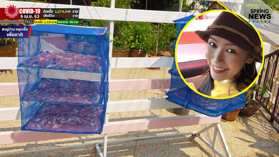 สาวแอร์โฮสเตสสู้สุดใจ ฝ่าวิกฤตขายเนื้อ-หมูแดดเดียวสูตรคุณแม่ ณ อุดรธานี สาวแอร์โฮสเตสสู้สุดใจ ฝ่าวิกฤตขายเนื้อ-หมูแดดเดียวสูตรคุณแม่ ณ อุดรธานี