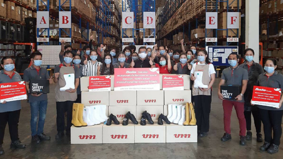 บาจา มอบรองเท้า "SAFETY SHOES" ให้กับบุคลากรทางการแพทย์ 
