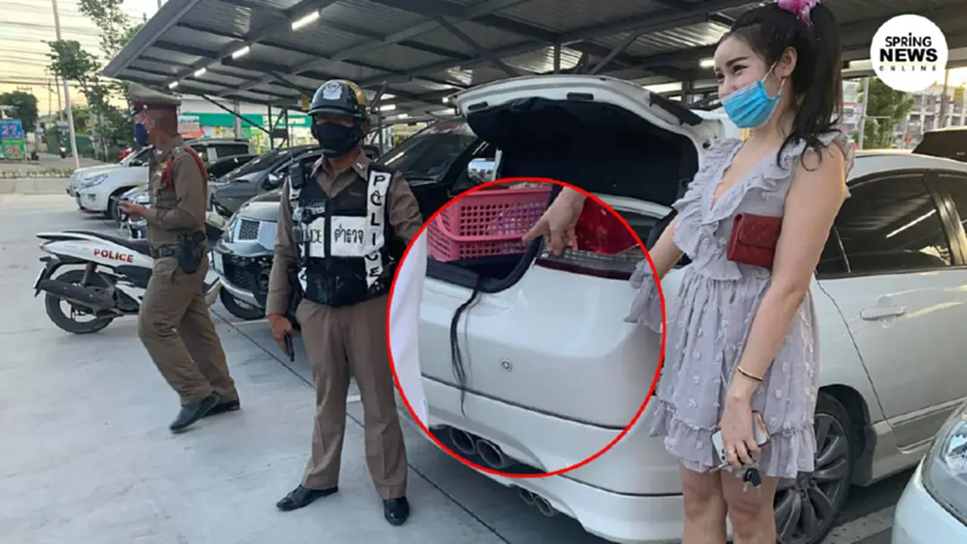 วุ่นทั้งสน. พลเมืองดีรีบโทรแจ้งตำรวจหลังพบเส้นผมโผล่ท้ายรถเก๋ง วุ่นทั้งสน. พลเมืองดีรีบโทรแจ้งตำรวจหลังพบเส้นผมโผล่ท้ายรถเก๋ง
