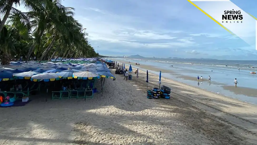 'หาดบางแสน' เปิดเต็มรูปแบบ เตียงผ้าใบ-ร้านค้า พร้อมบริการนักท่องเที่ยว