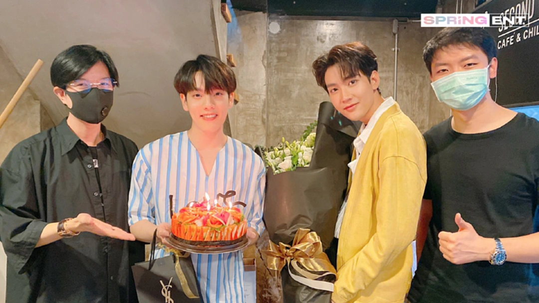 คอปเตอร์ สุดปลื้ม! คิมมอนแท็กทีม 2 บอสใหญ่เซอร์ไพรส์วันเกิด