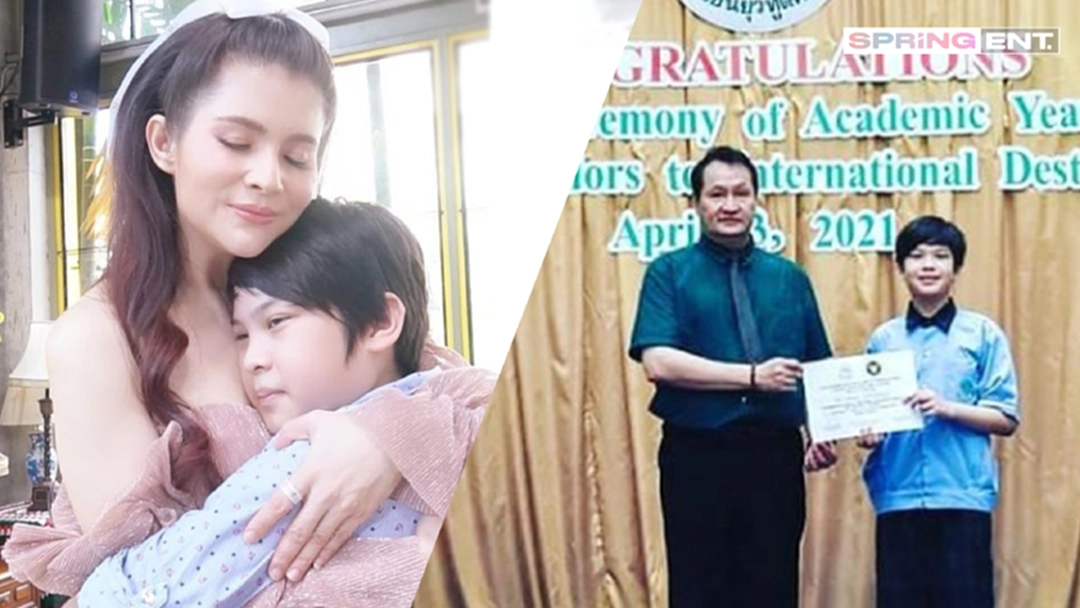 แอนนี่ บรู๊ค ภูมิใจลูกชาย สอบด้านภาษาได้คะแนนเต็ม จ่อหาทุนให้เรียนต่อ แอนนี่ บรู๊ค ภูมิใจลูกชาย สอบด้านภาษาได้คะแนนเต็ม จ่อหาทุนให้เรียนต่อ