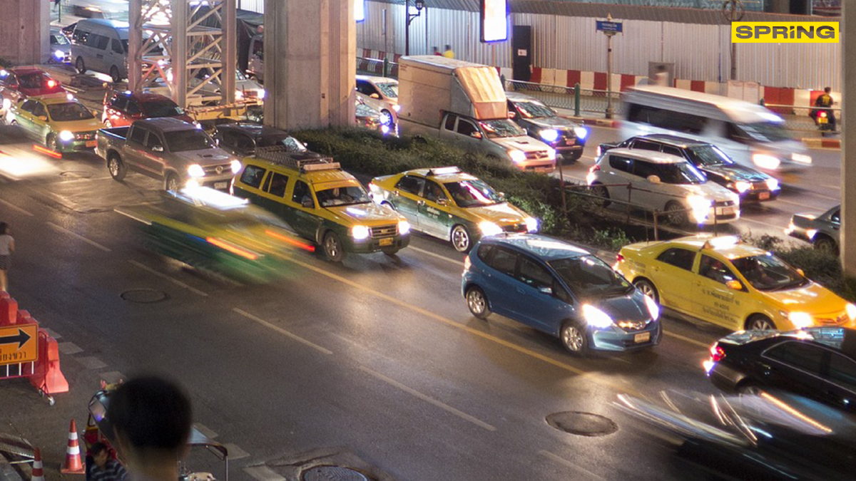 .กทม. เอาจริงอยู่นั่งรถไม่สวมแมสก์ มีความผิด ยกเว้นมาคนเดียว.