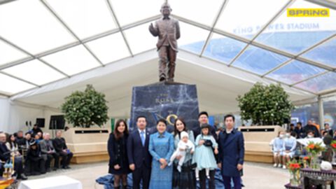เลสเตอร์เปิด อนุสาวรีย์ วิชัย ศรีวัฒนประภา ยกเป็นบุคคลผู้สร้างแรงบันดาลใจ เลสเตอร์เปิด อนุสาวรีย์ วิชัย ศรีวัฒนประภา ยกเป็นบุคคลผู้สร้างแรงบันดาลใจ
