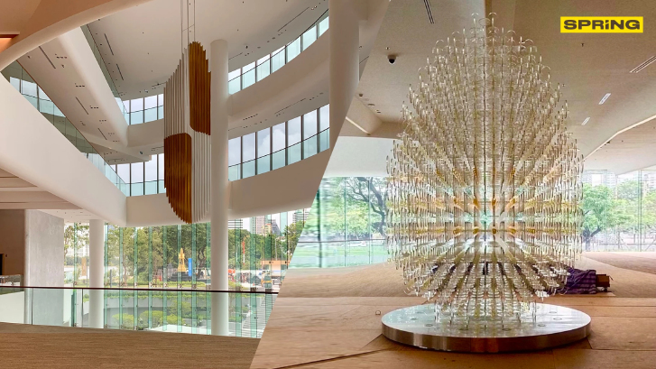 ชมงานศิลปะ “ศูนย์การประชุมฯสิริกิติ์" ดีไซน์ล้ำความหมายดี ก่อนเปิด 12 ก.ย.