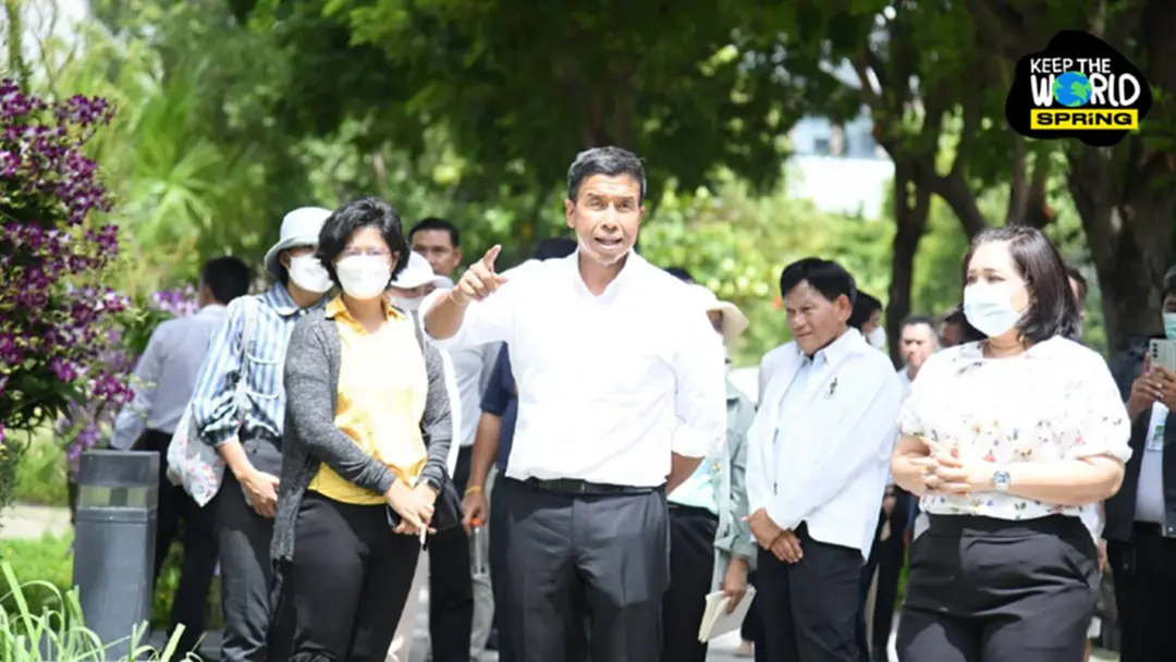 ชัชชาติลงตรวจสวนปทุมวนานุรักษ์ ก่อนเปิดทางการ 30 ก.ค. นี้