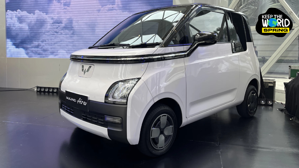 Wuling Air EV รถยนต์ไฟฟ้า เปิดตัวราคา 395,000-465,000 บาท สเปควิ่งไกล ...