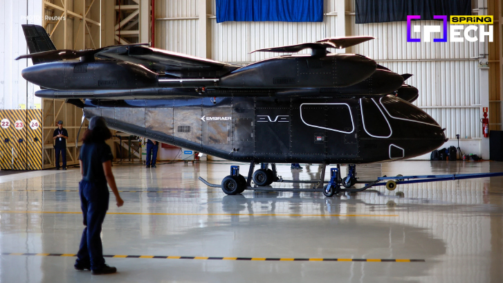 บราซิล ลุยเทคโนโลยี แท็กซี่บินได้ Embraer's Eve คาดให้บริการจริงใน 2 ปี