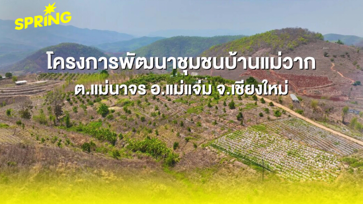 "แม่วากโมเดล" ต้นแบบการพลิกฟื้นชีวิตเกษตรกร สู่การพัฒนาที่ยั่งยืนแห่งแม่แจ่ม