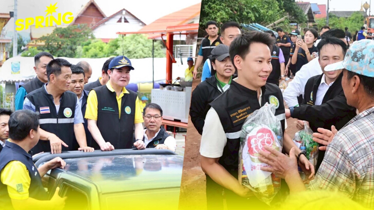 รมว.-รมช.เกษตรฯ ลุย “น่าน-พะเยา” สู้ภัยน้ำท่วม เร่งฟื้นฟูเกษตรกร