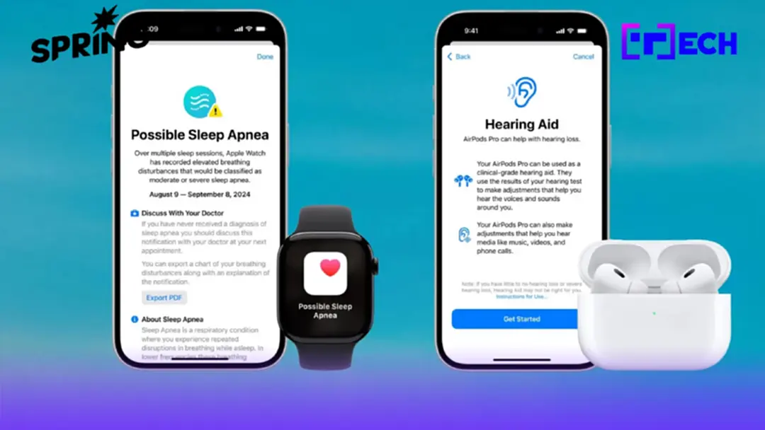 AirPods Pro 2 - Apple Watch ในไทย  รองรับฟีเจอร์ตรวจจับการหยุดหายใจขณะหลับ