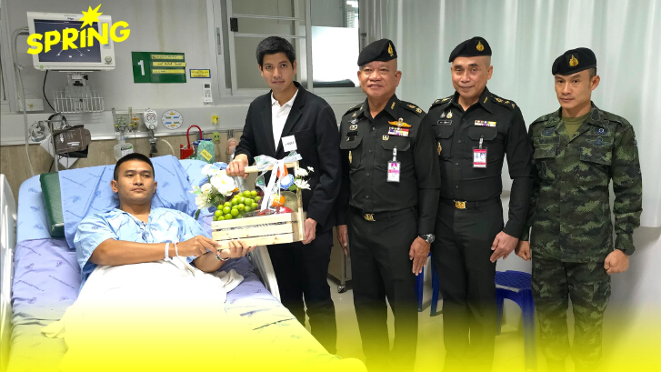 GULF มอบเงิน 1.2 ล้าน ช่วยเหลือทหารเหยียบกับระเบิด ชายแดนไทย–กัมพูชา