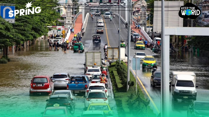 ไทยเสี่ยงน้ำท่วมหนัก! อันดับ4 ของโลกในปี 2050 กทม.อาจจมน้ำ