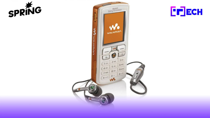 โทรศัพท์มือถือสีส้มในตำนาน  Sony Ericsson W550: Walkman Phone