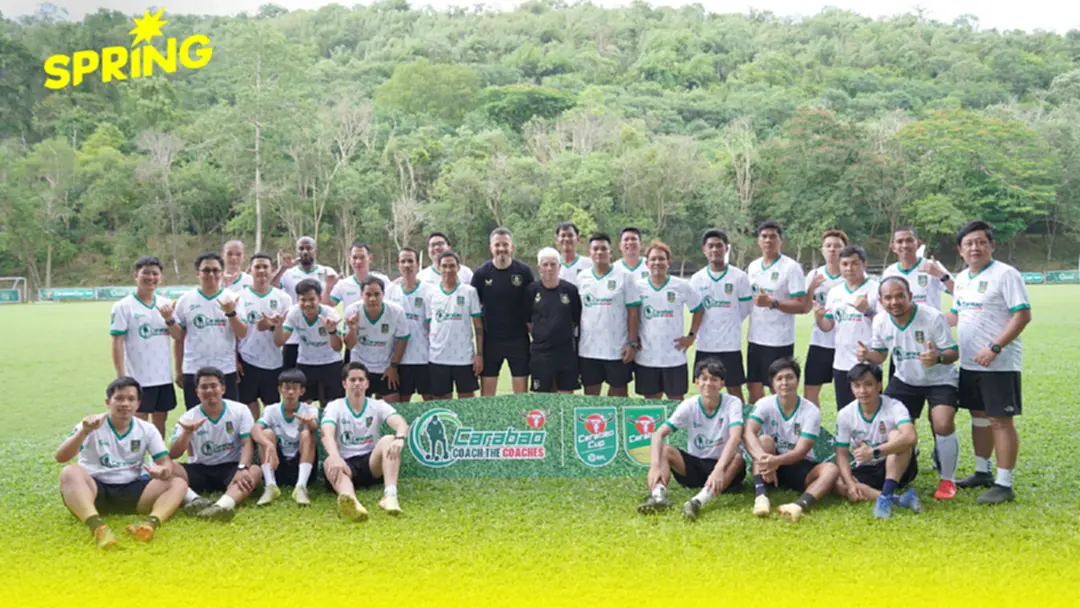 คาราบาว ยกระดับวงการฟุตบอลไทย  ผ่านโครงการ Carabao Coach the Coaches